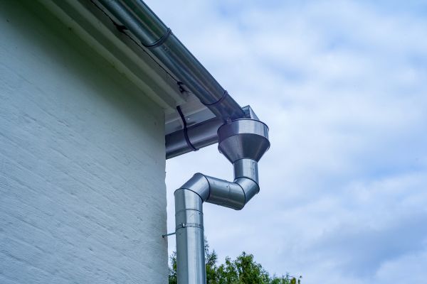 Metal Downspout Replacement in Kansas City