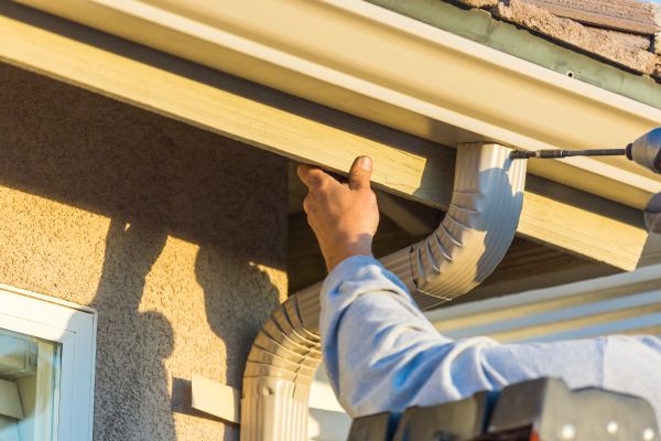 Cost of Aluminum Rain Gutter Service in Kansas City