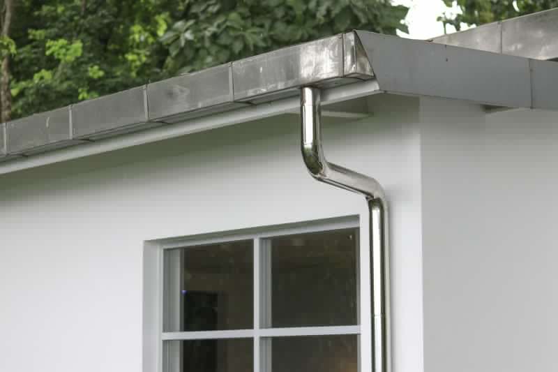Stainless Gutters Installation